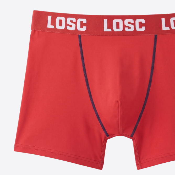 Boxer rouge