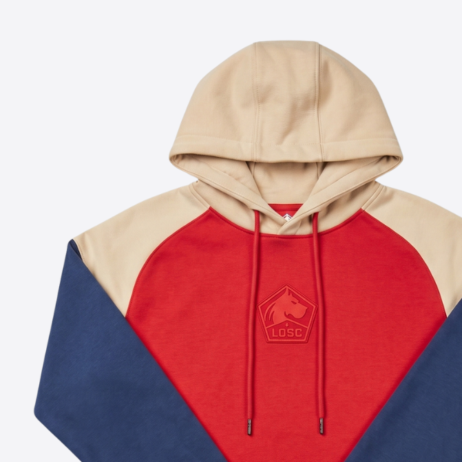 Hoodie colorblock