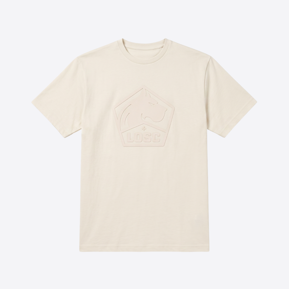 T-shirt logo beige