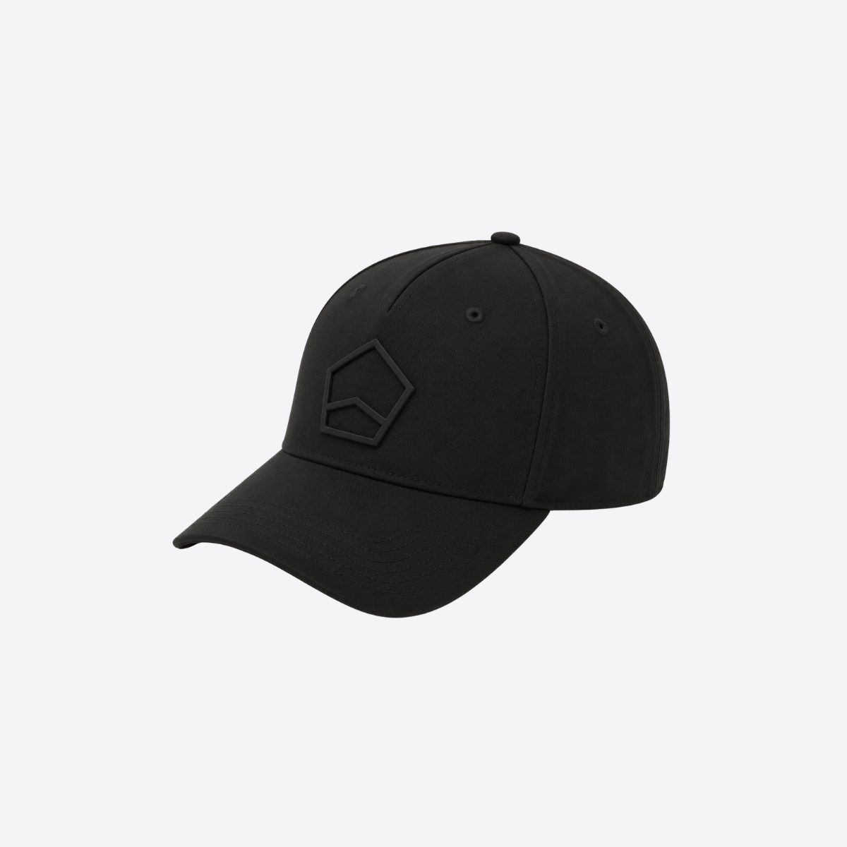 Casquette pentagone noire