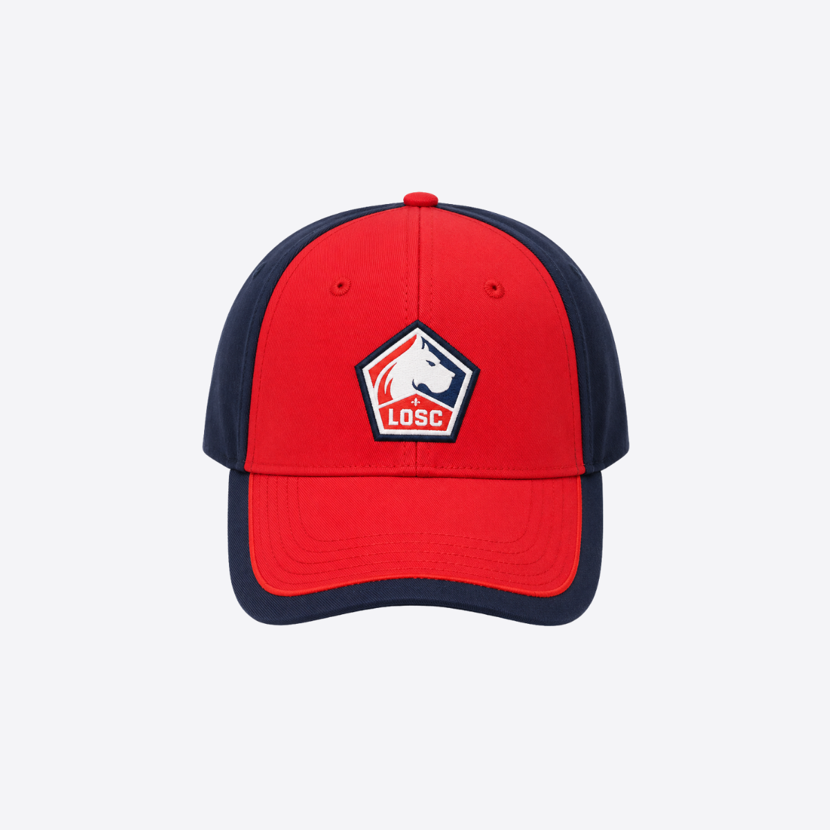 Casquette logo bicolore