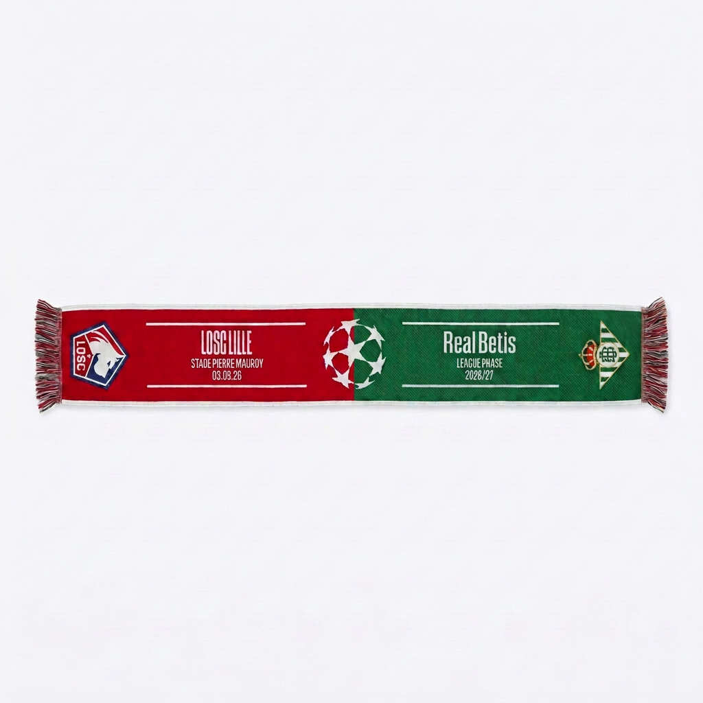 Écharpe UCL : LOSC LILLE - REAL BETIS