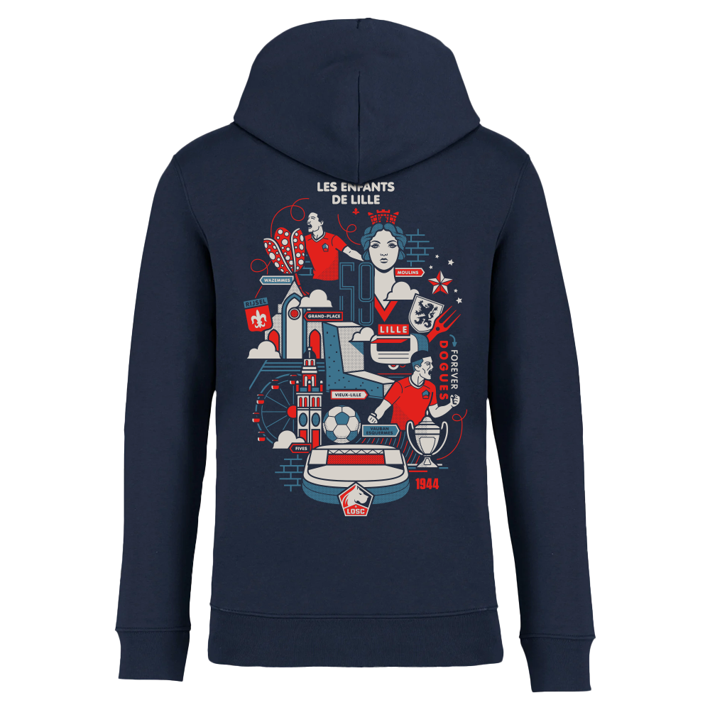 Hoodie Enfants de Lille x Le Gallodrome