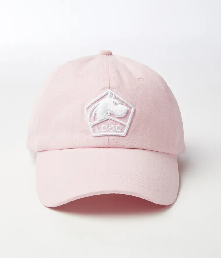 Visuel Casquette rose LOSC
