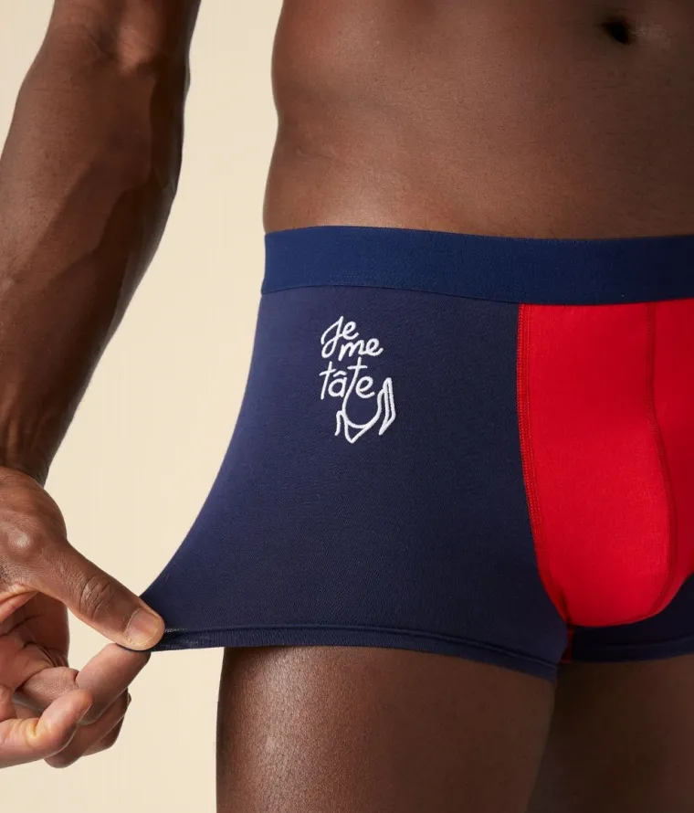 Visuel Boxer Movember 2024 LOSC x Lemahieu x CHU Lille Bleu