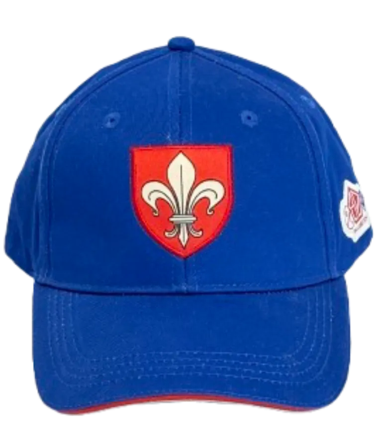 Visuel Casquette 80 ans bleue
