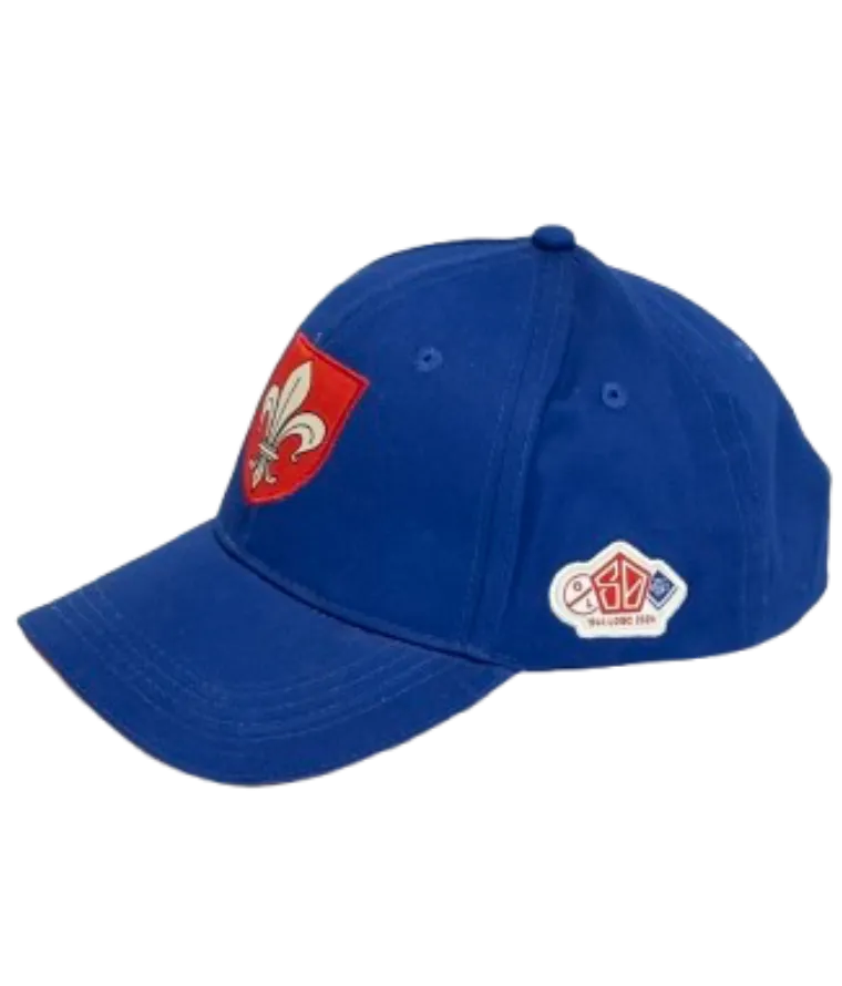 Visuel Casquette 80 ans bleue