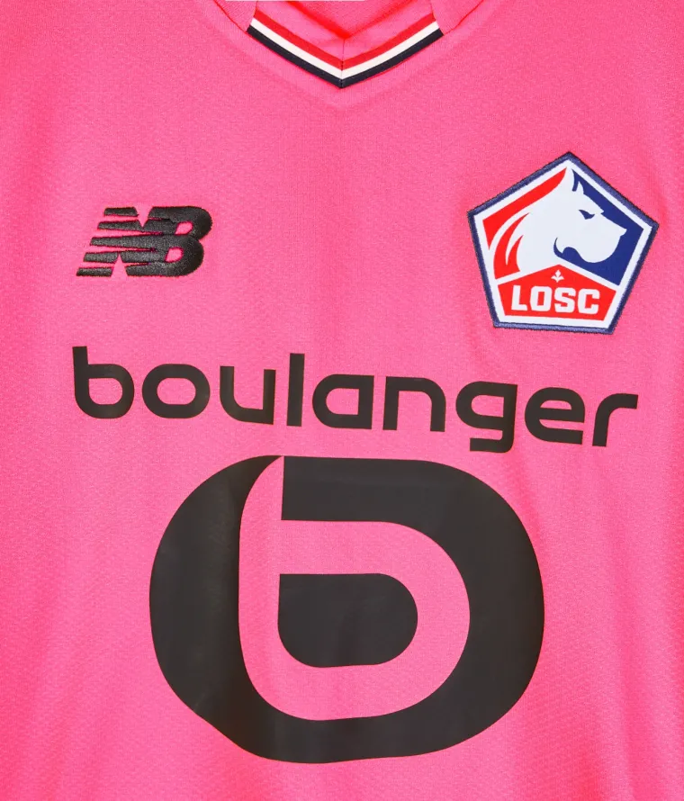 Visuel Maillot gardien rose 25/26