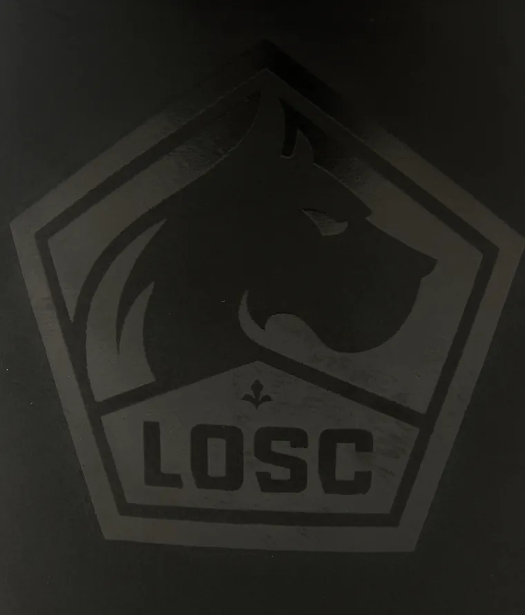 Visuel Mug LOSC noir intérieur noir