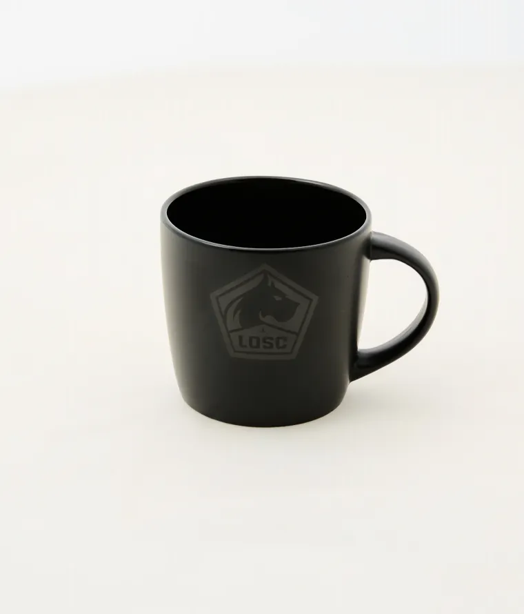 Visuel Mug LOSC noir intérieur noir