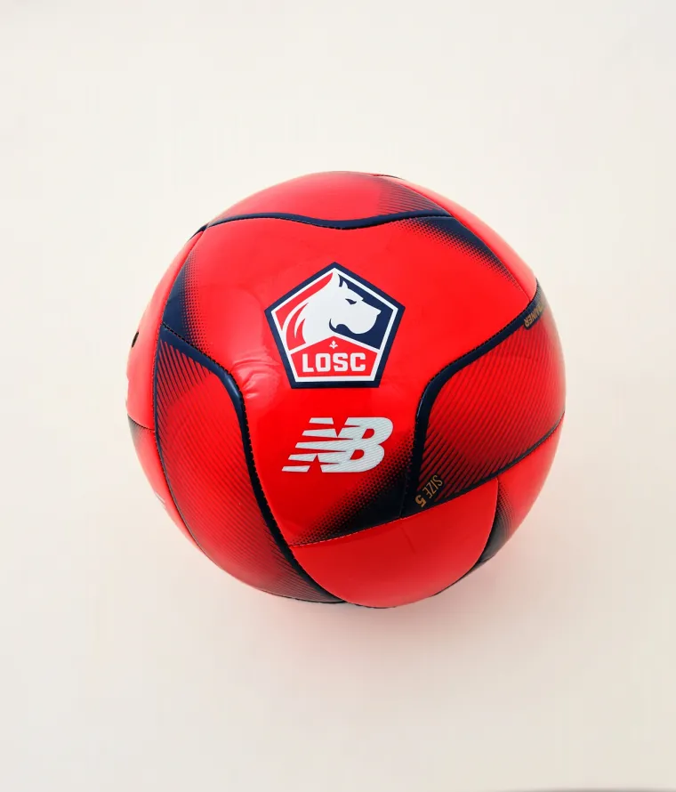Visuel Ballon rouge LOSC x New Balance taille 5