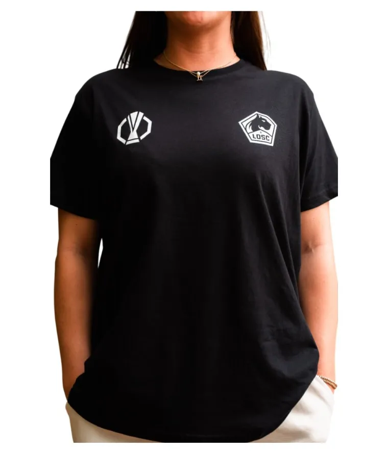 Visuel T shirt UEFA Europa League NOIR LOSC - 25/26