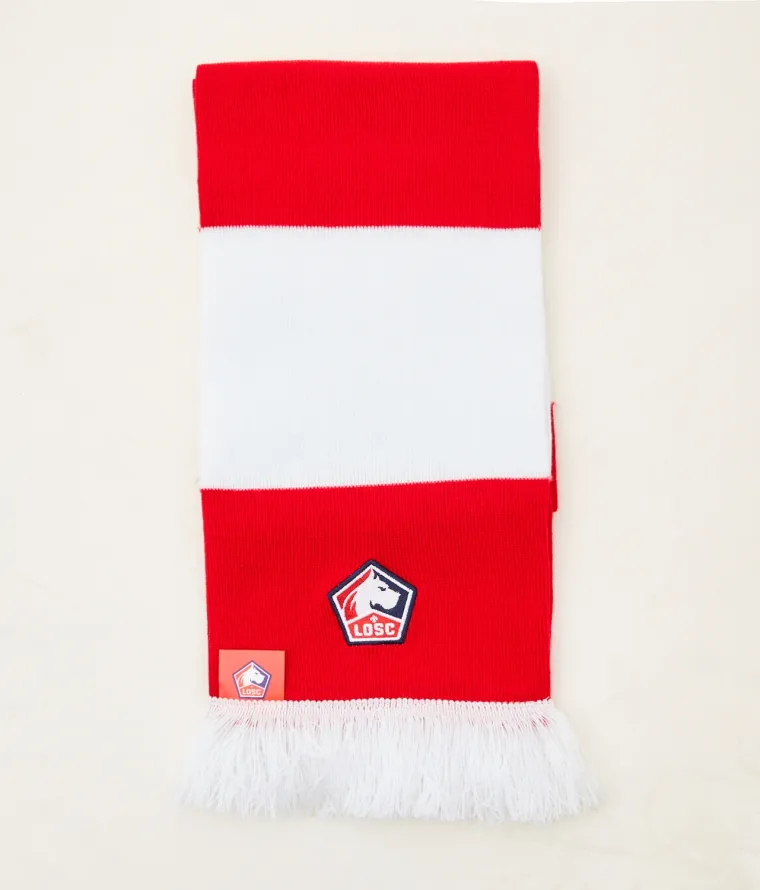 Visuel ECHARPE ROUGE BLANCHE