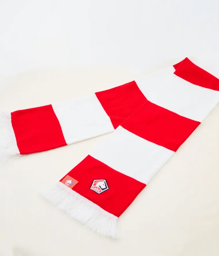 Visuel ECHARPE ROUGE BLANCHE