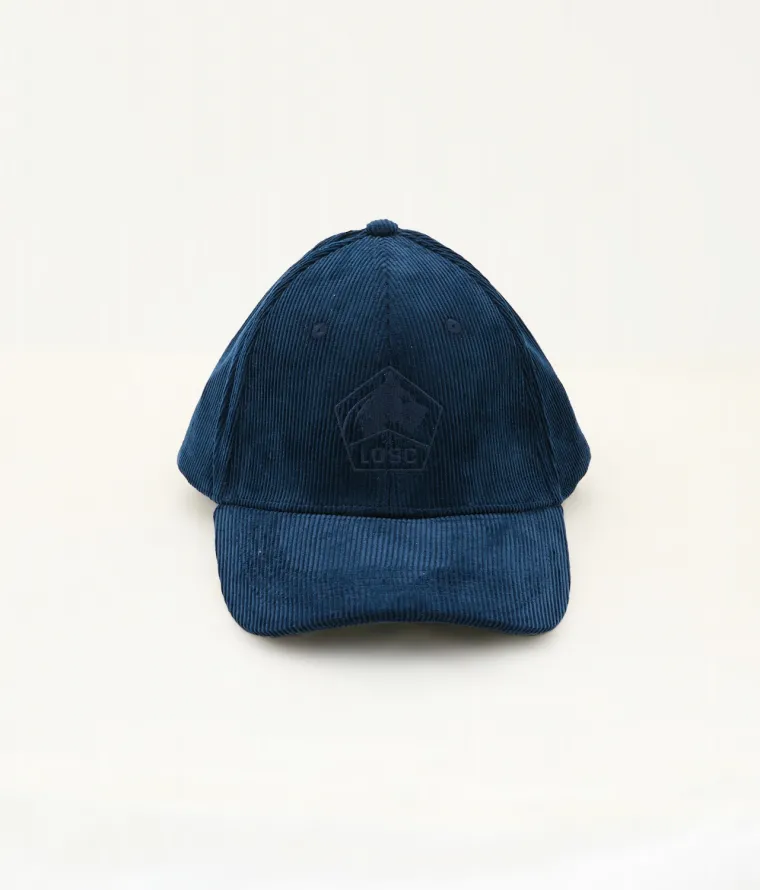 Visuel CASQUETTE VELOUR BLEUE