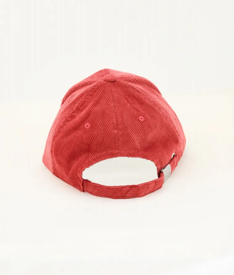 Visuel CASQUETTE VELOUR ROUGE