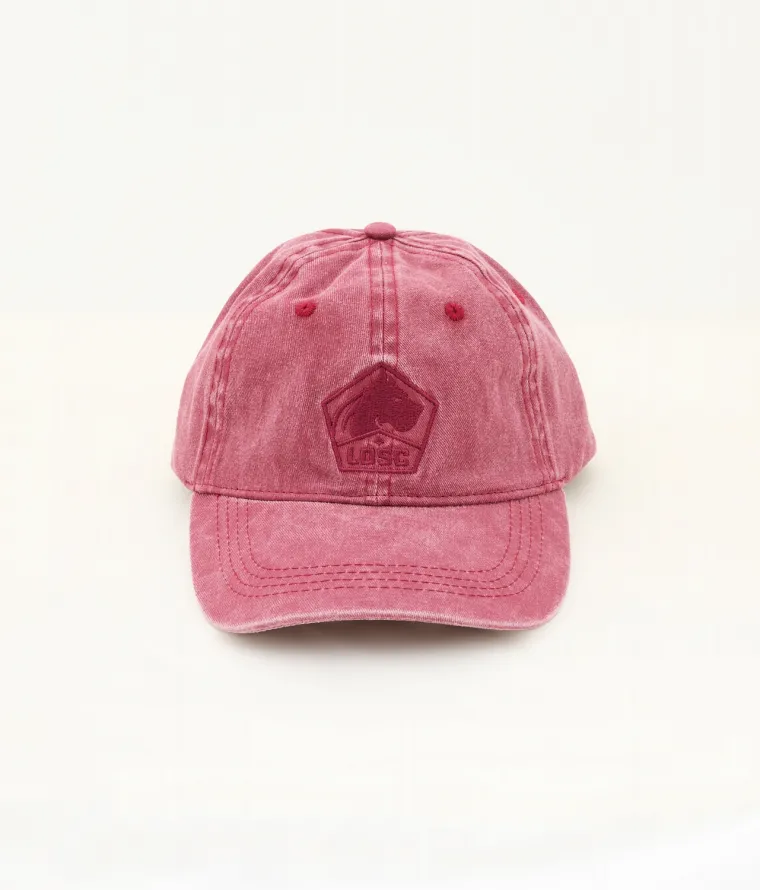 Visuel CASQUETTE ROUGE JEAN