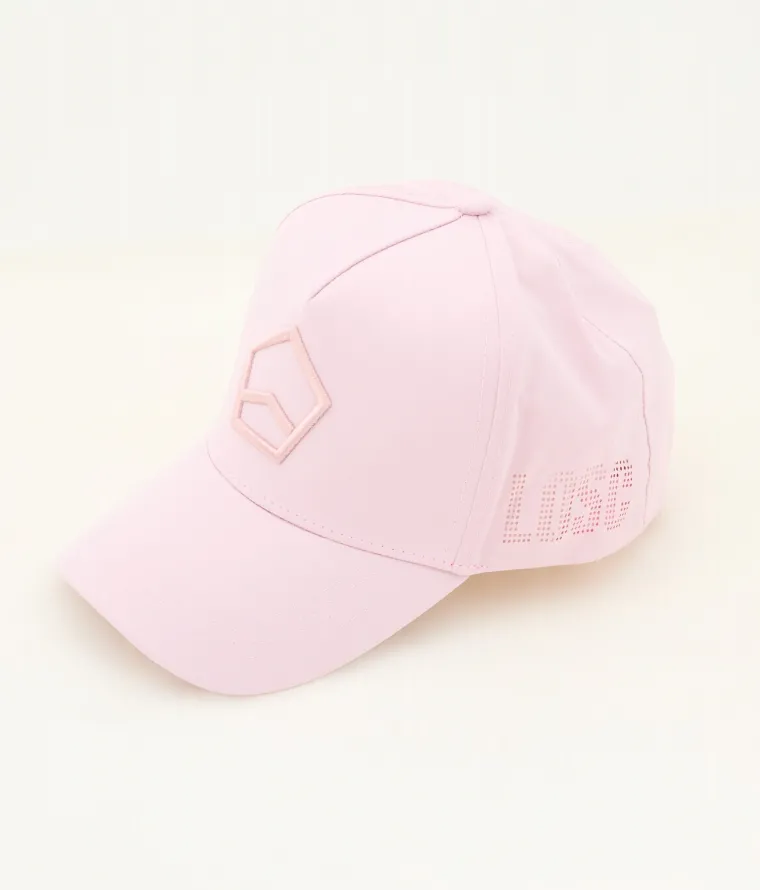 Visuel CASQUETTE SEMI LOGO ROSE