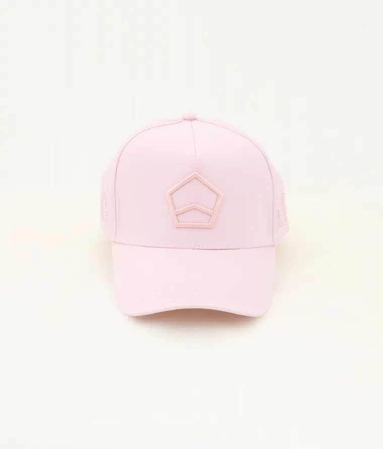 Visuel CASQUETTE SEMI LOGO ROSE