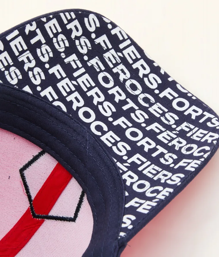 Visuel Casquette LOSC Bleu/Rouge/Beige 