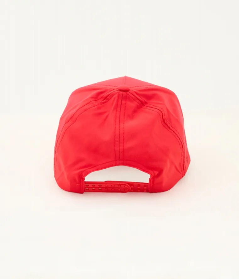 Visuel CASQUETTE SEMI LOGO ROUGE
