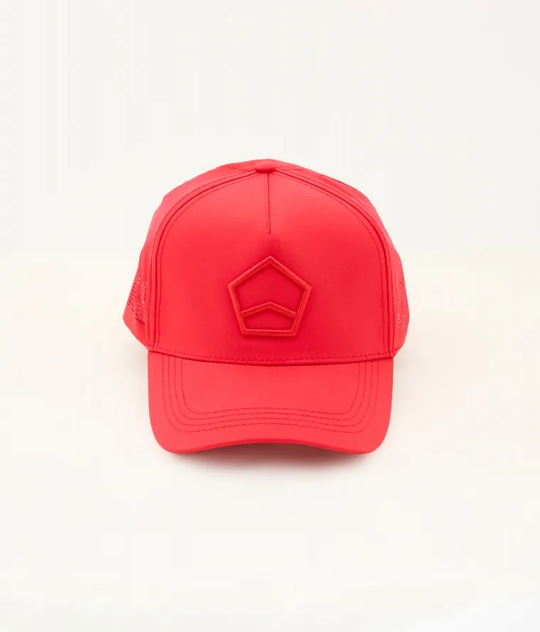 Visuel CASQUETTE SEMI LOGO ROUGE