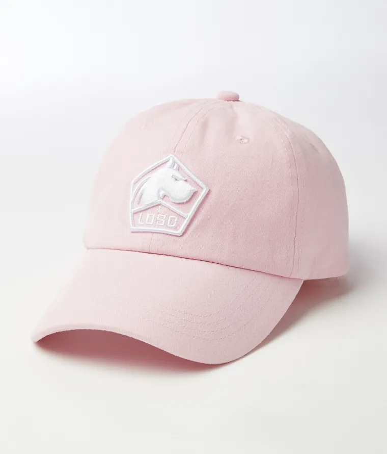 Visuel Casquette rose LOSC