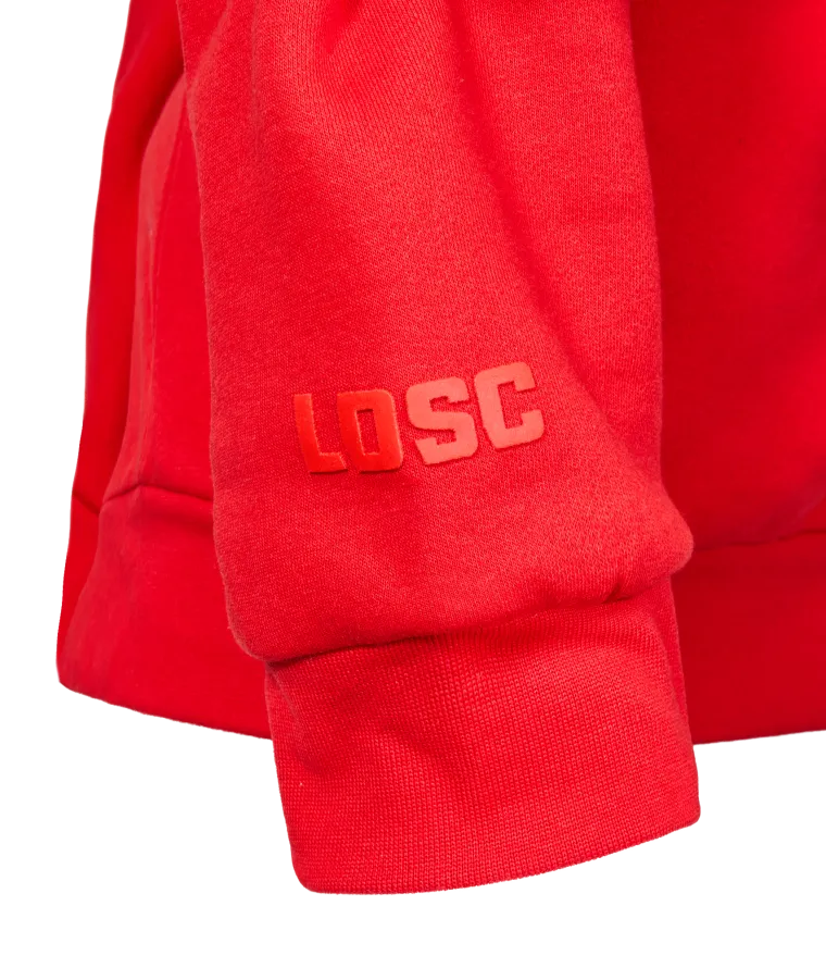 Visuel sweat rouge Adulte