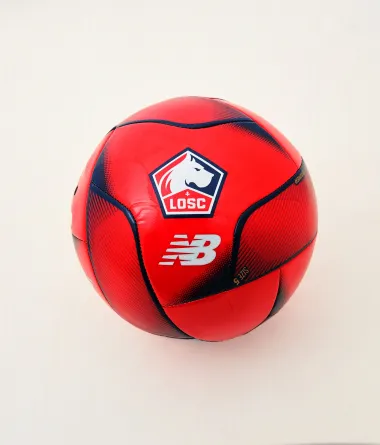 Ballon rouge LOSC x New Balance taille 5