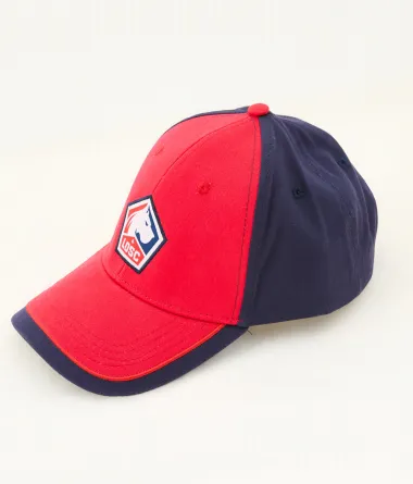 Casquette LOSC Bleu/Rouge  