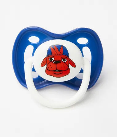 Tétine Doggy Dog Jr. bleue