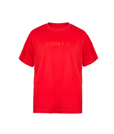 T-shirt "FORTS" Rouge Junior 