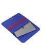 Visuel Pochette d'ordinateur eco feutre LOSC bleue