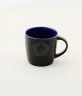 Visuel Mug LOSC noir intérieur bleu