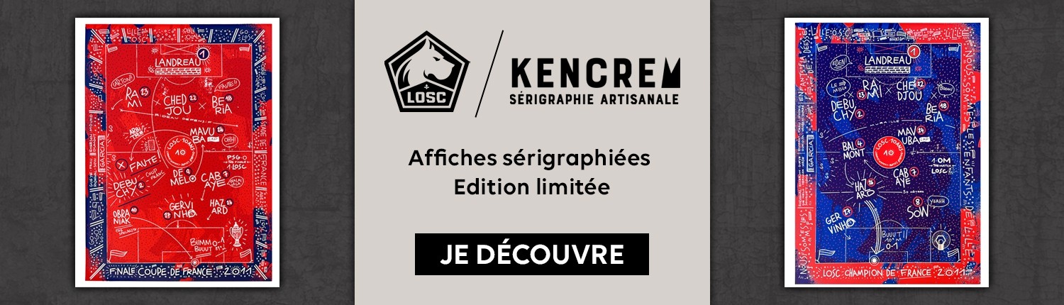 Caleçon Boxer LOSC Lille - Enfant (et Adulte) - Supporteur Football - Fabriqué En France