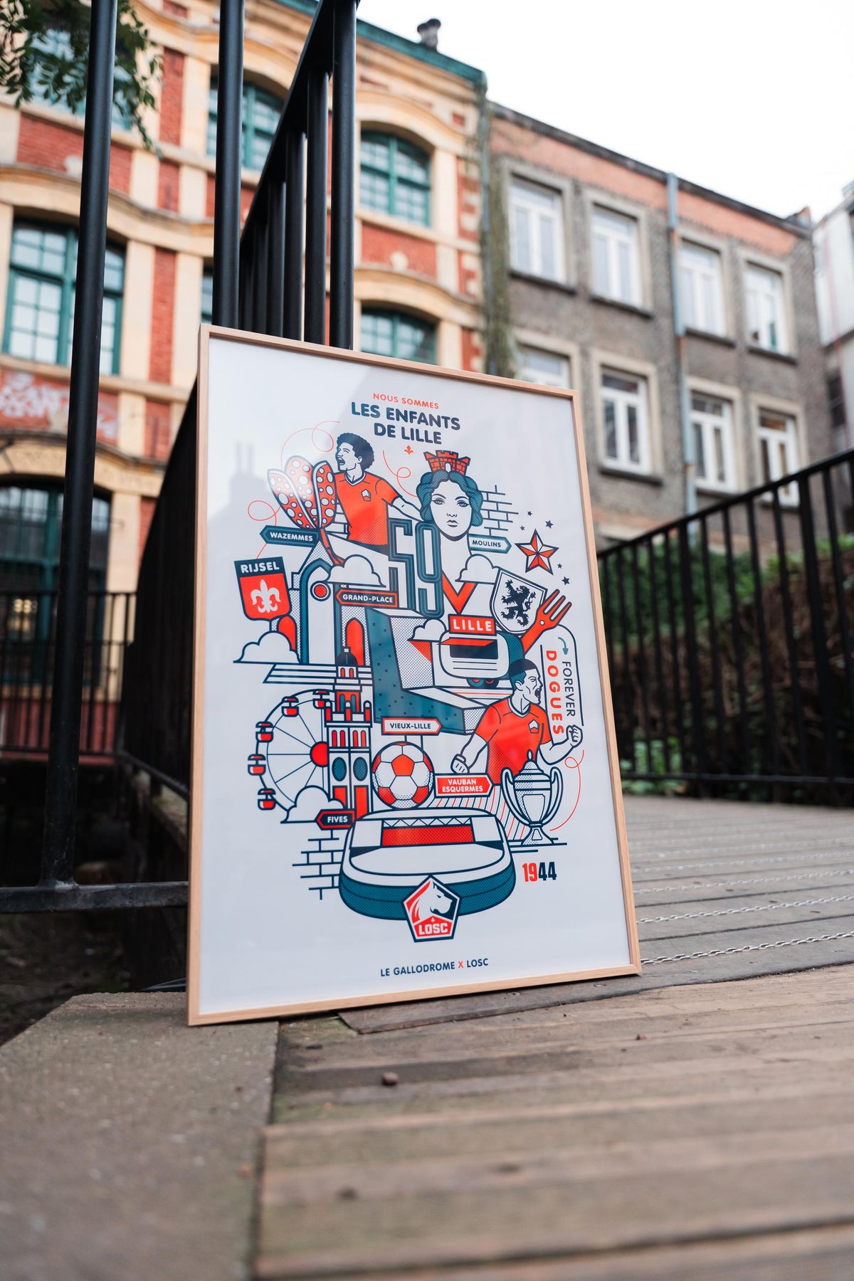 Affiche Enfants de Lille x Le Gallodrome