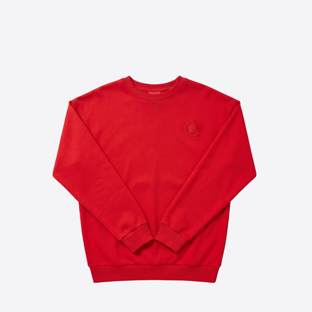 Sweat logo rouge