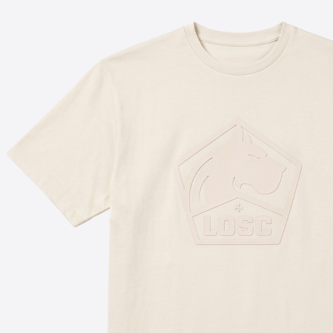 T-shirt logo beige