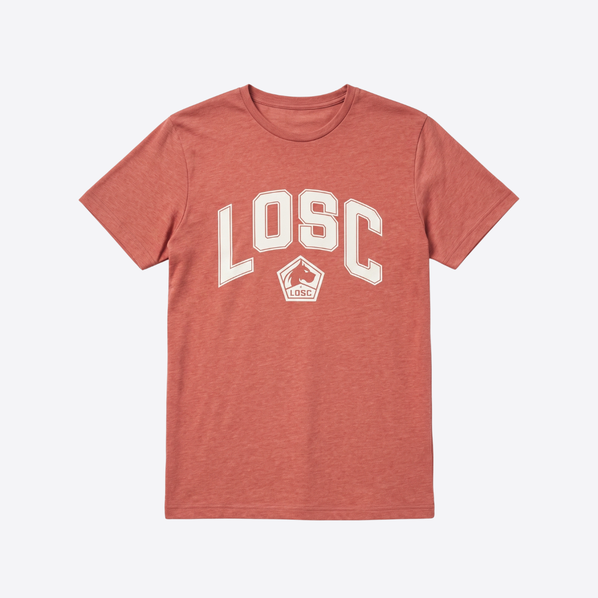 T-shirt universitaire rouge