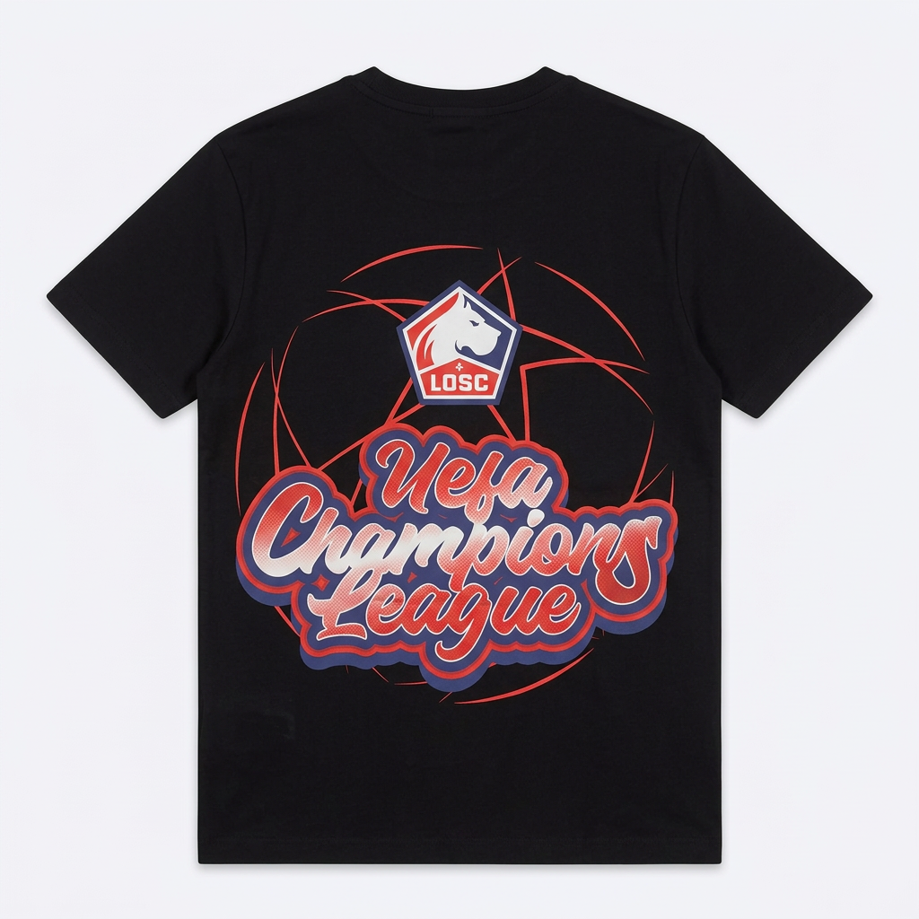 T-shirt Champions League black