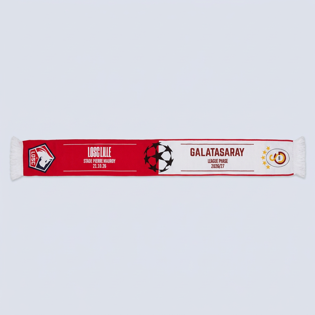 Écharpe LDC : LOSC LILLE - GALATASARAY