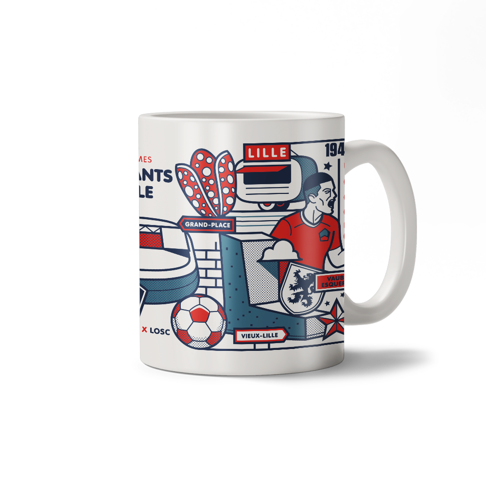 Mug Enfants de Lille x Le Gallodrome