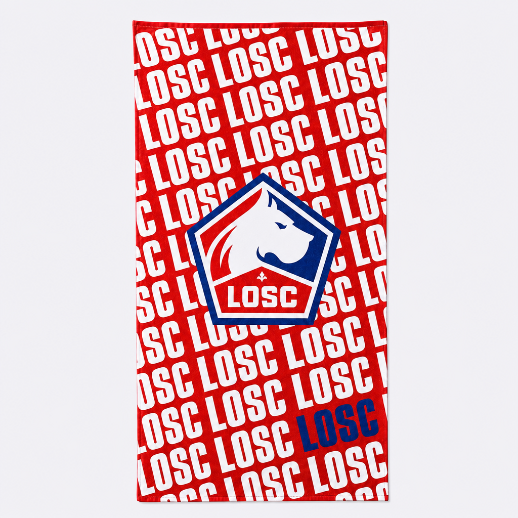 Serviette de plage LOSC