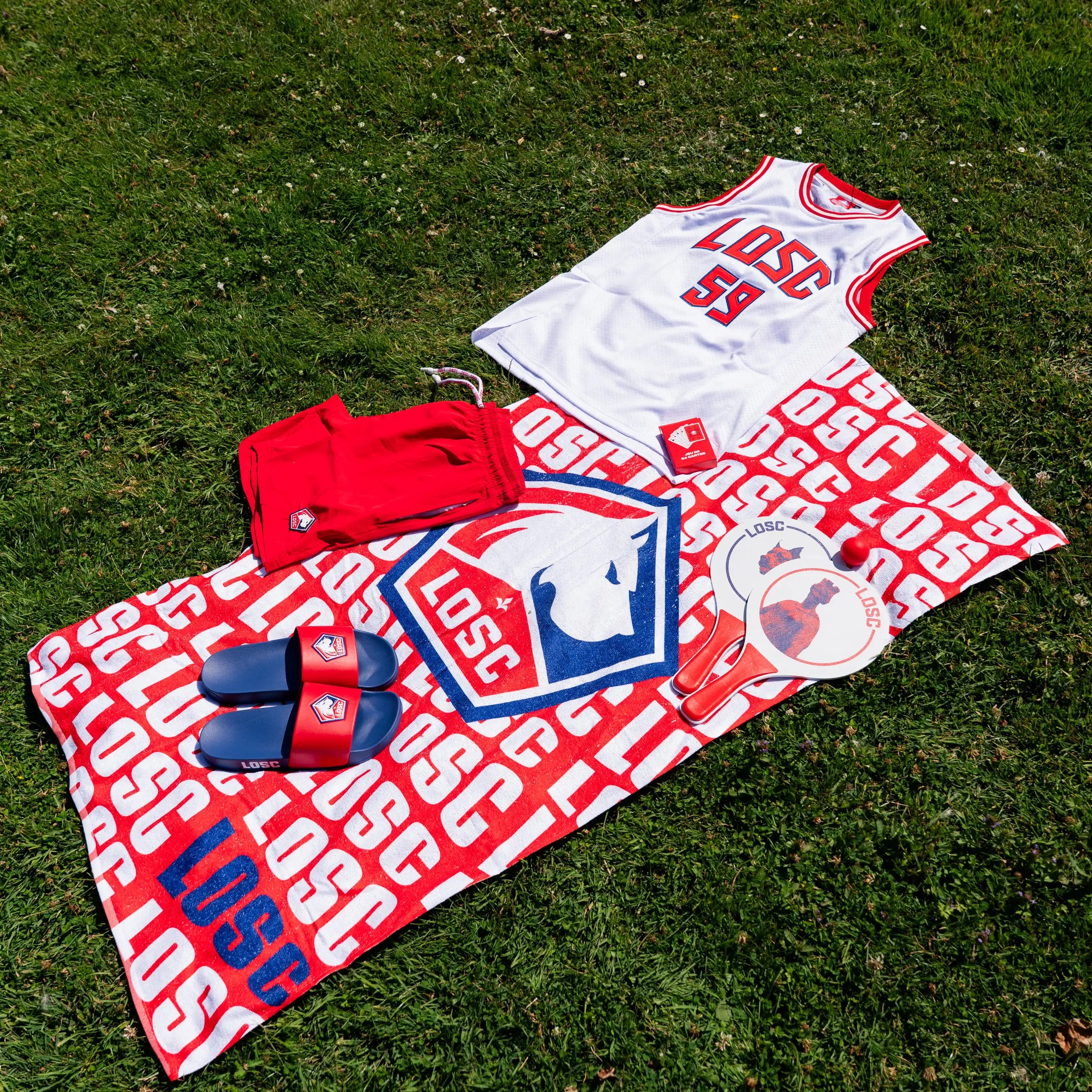 Serviette de plage LOSC