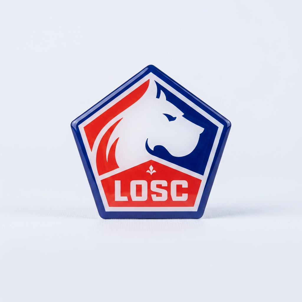 Sticker logo dome